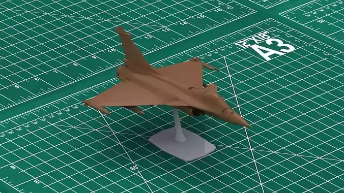 RafaleC 3D Print Model 3D model