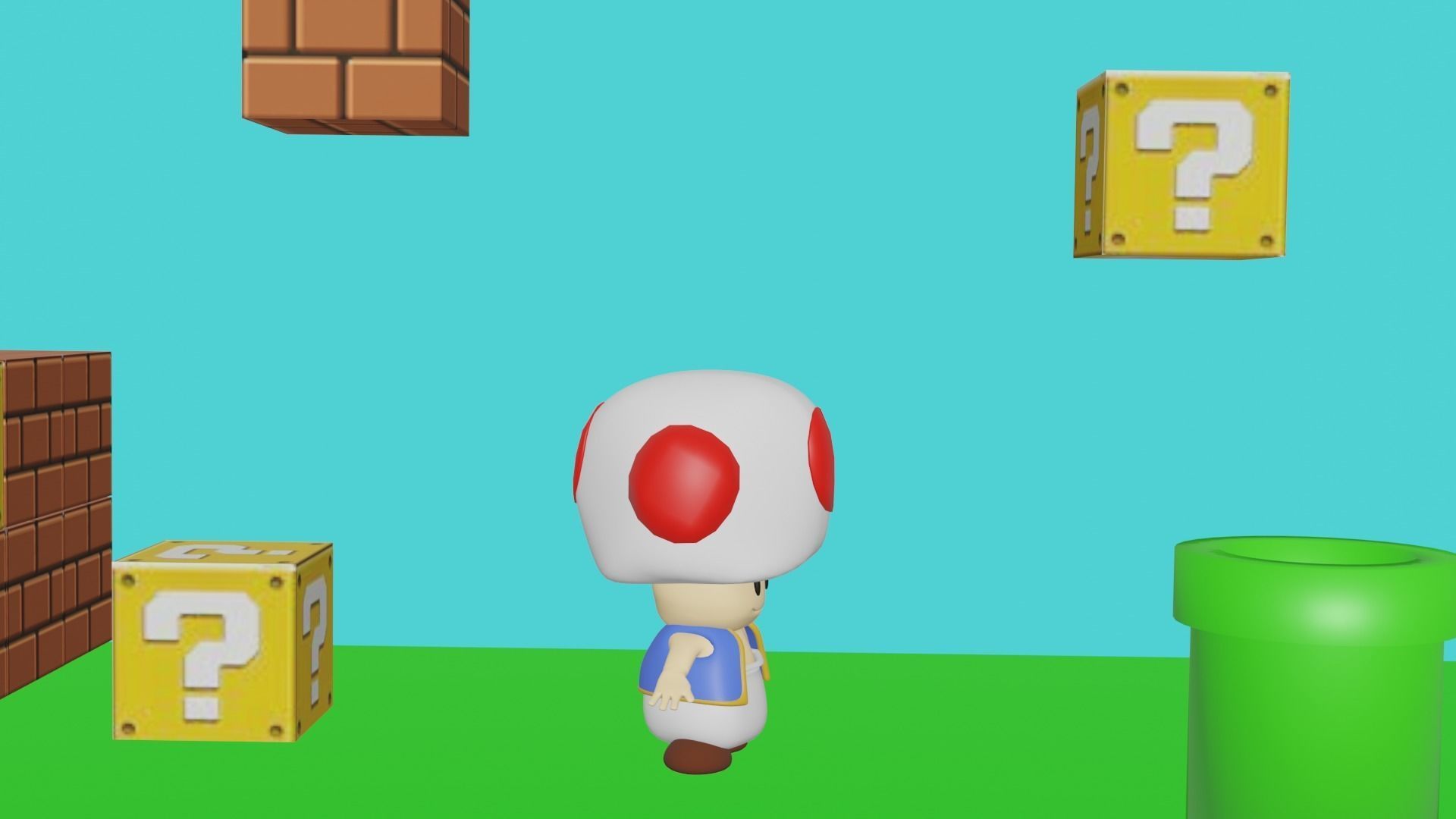 Ensemble Toads et Blocs 3D model_2