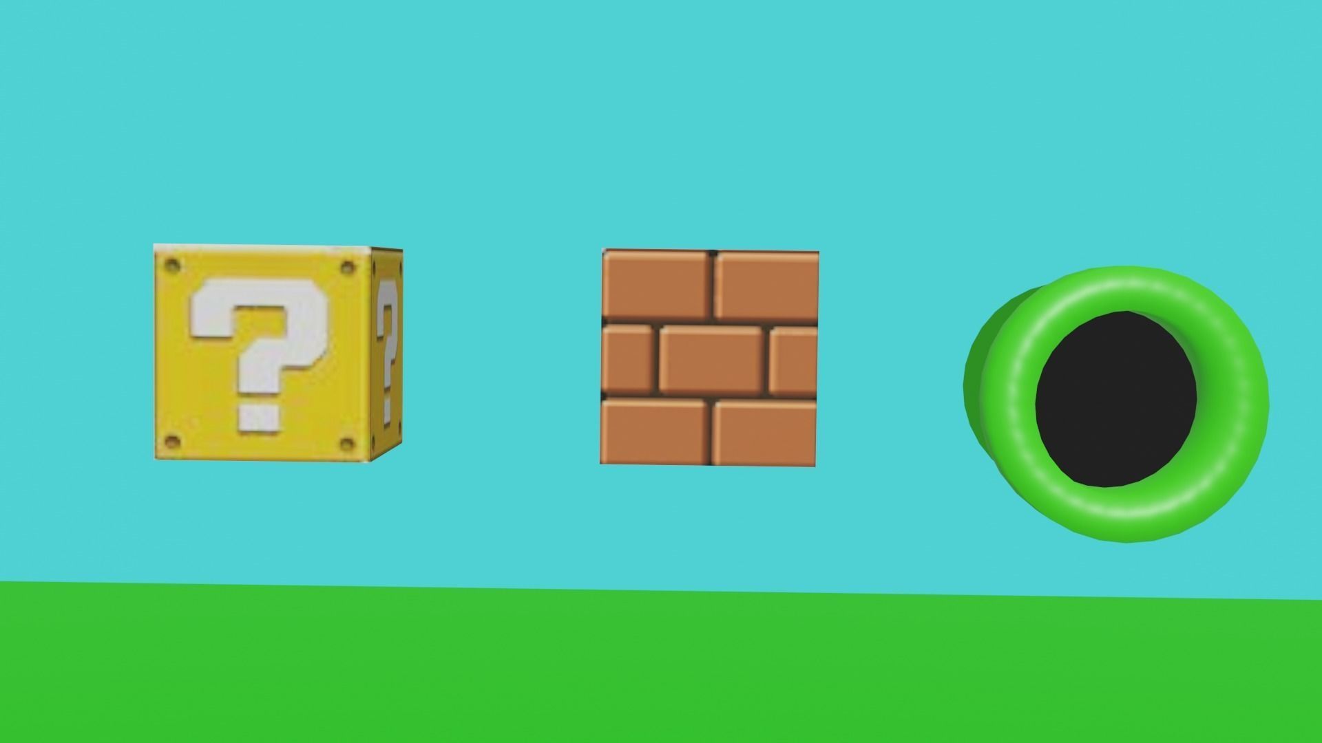 Ensemble Toads et Blocs 3D model_4