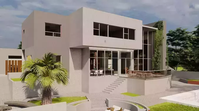 Casa Scene-villa-modern house