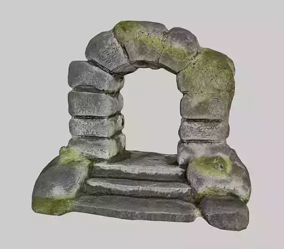  Ancient Stone Portal - Archway 