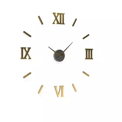 Wall Clock 3D Model