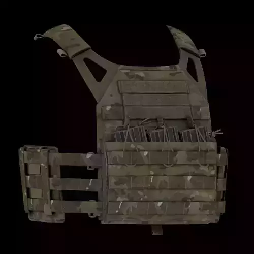 Crye Jumpable Plate Carrier Low-poly 3D model