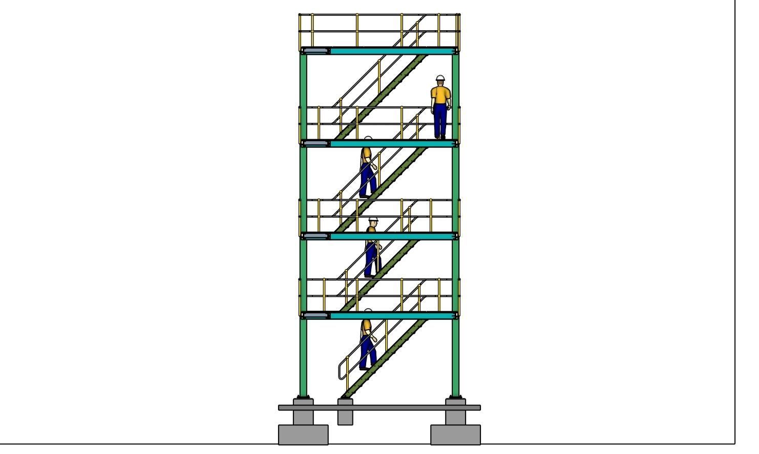 INDUSTRIAL STAIRS COLLECTION 3D model_19