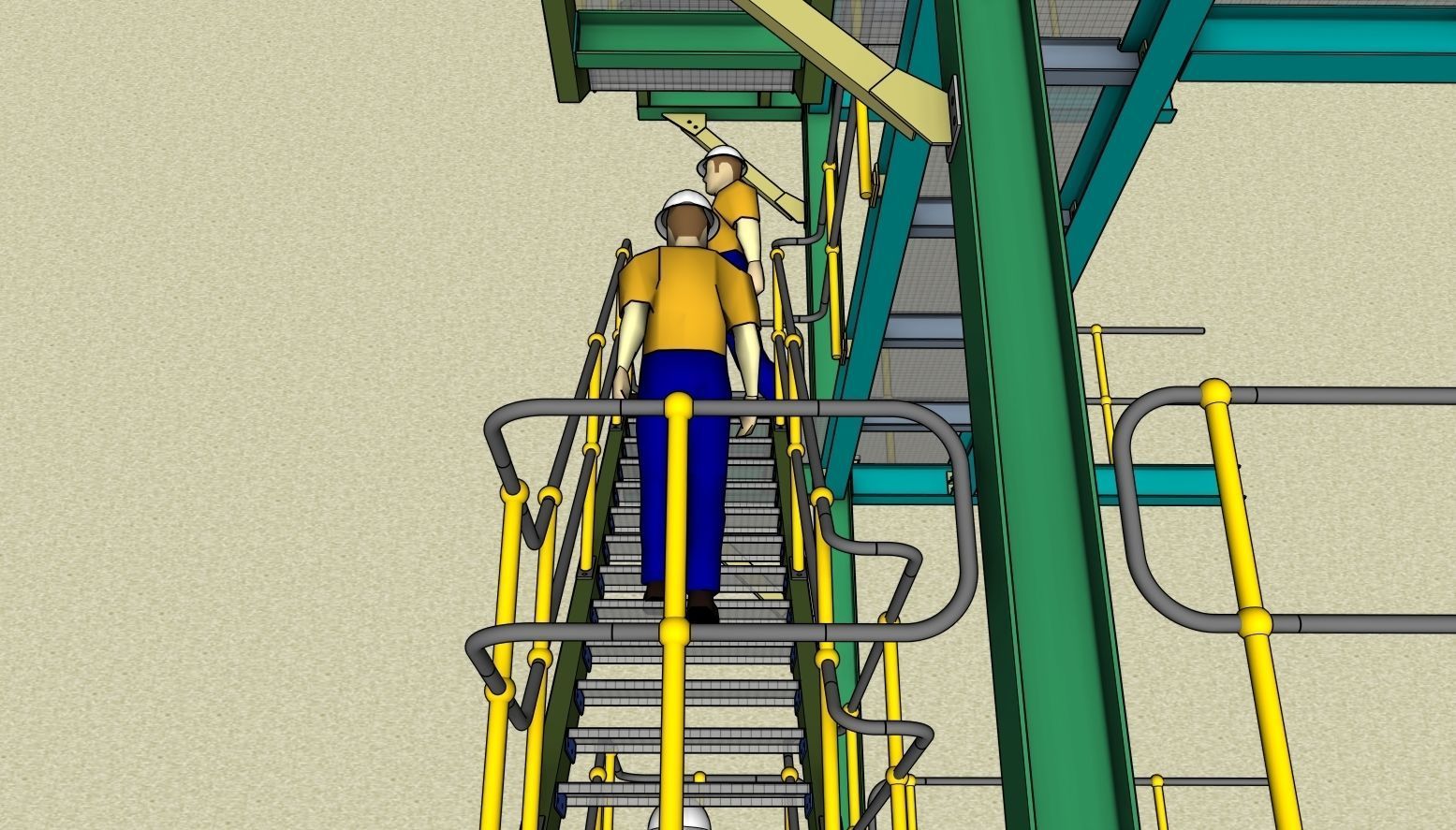 INDUSTRIAL STAIRS COLLECTION 3D model_22