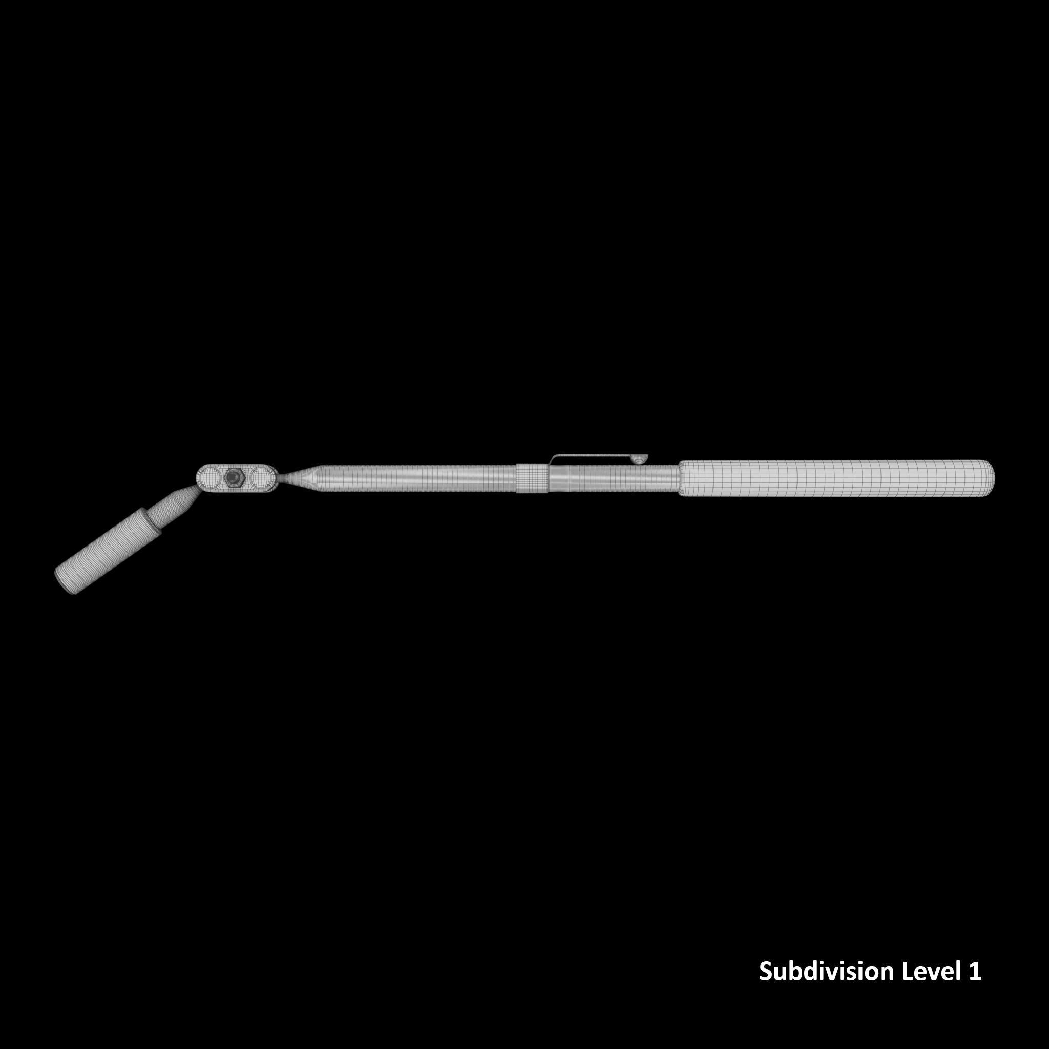 Pick up tool PT10C Low-poly 3D model_9