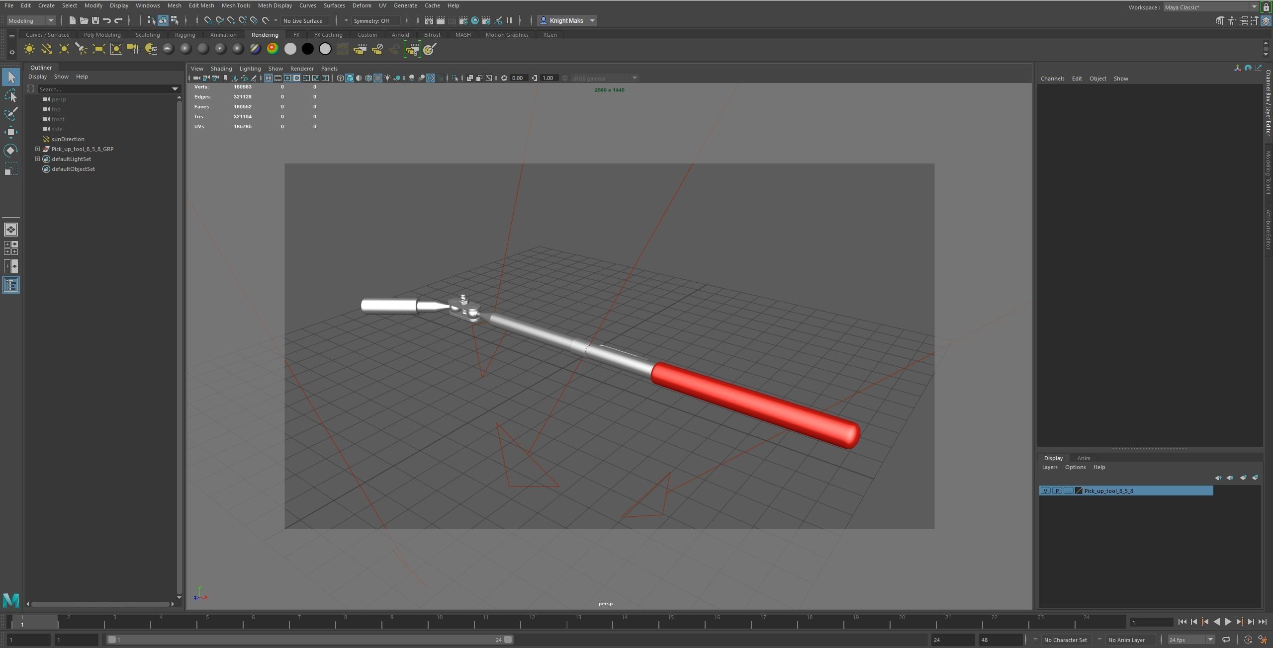 Pick up tool PT10C Low-poly 3D model_27