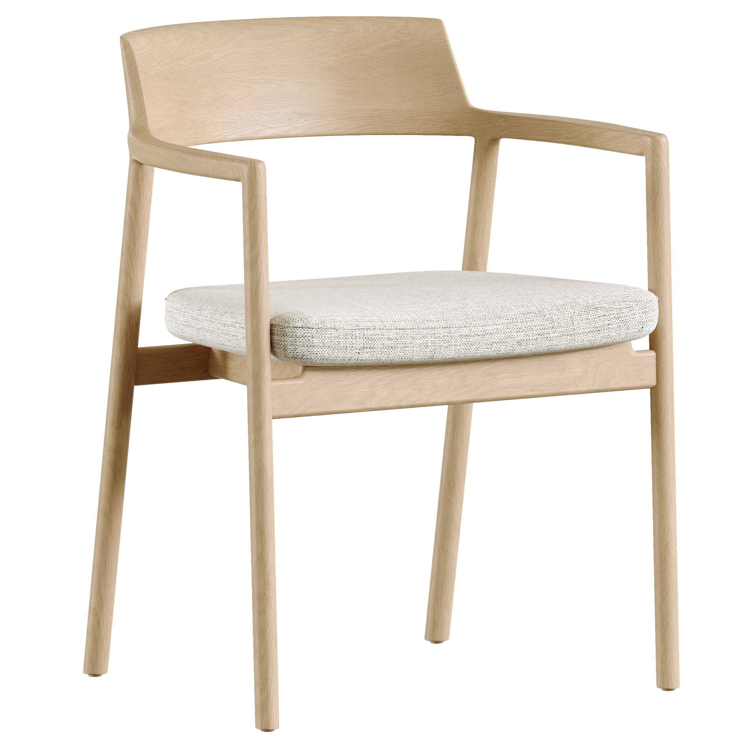 Lenon extendable table Alocs chair 3D model_4