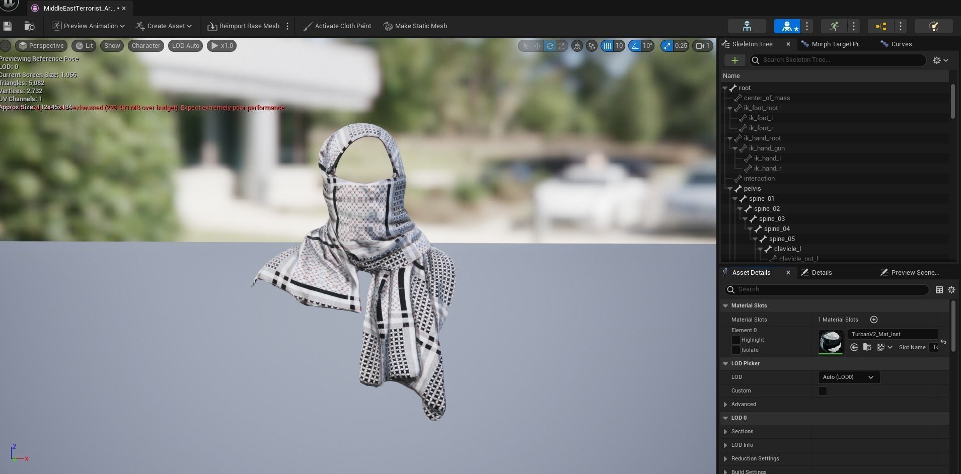 Middle East Terrorist - Arab 3D model_42