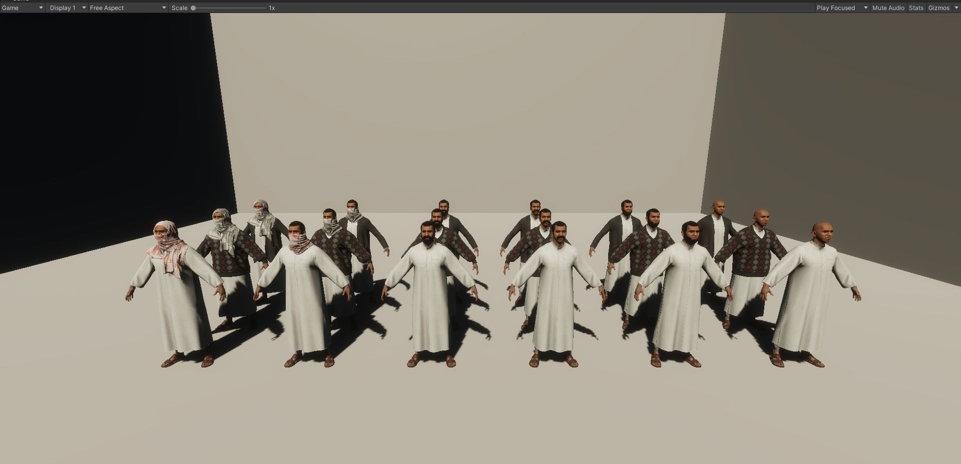 Middle East Terrorist - Arab 3D model_15