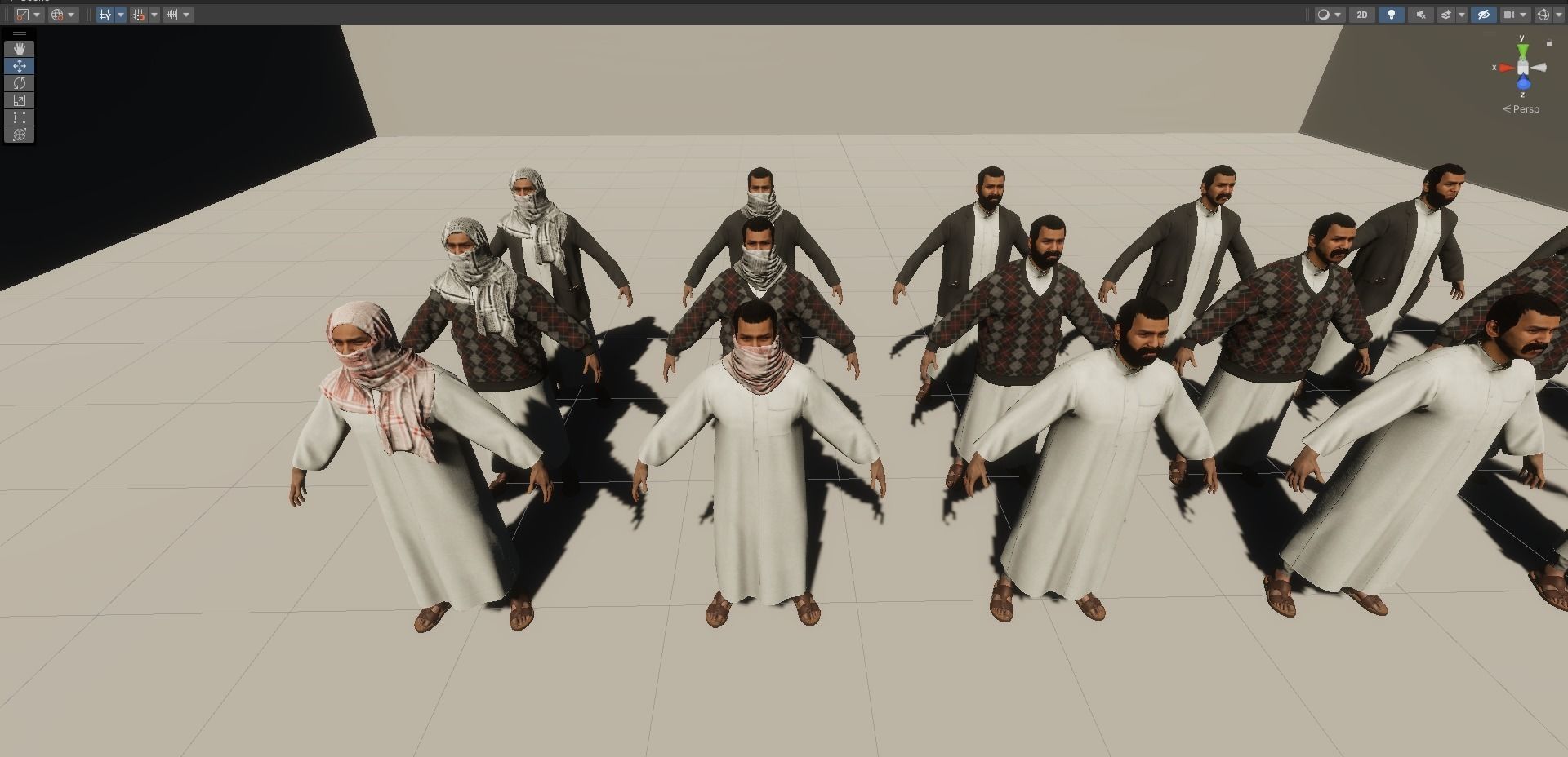 Middle East Terrorist - Arab 3D model_20