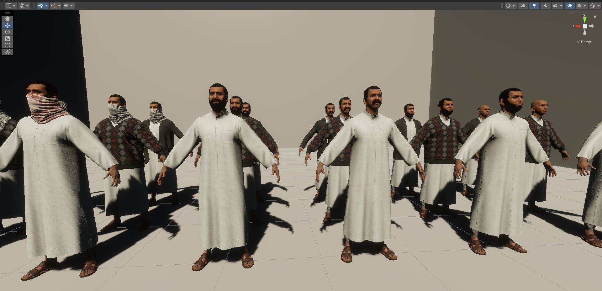 Middle East Terrorist - Arab 3D model_18