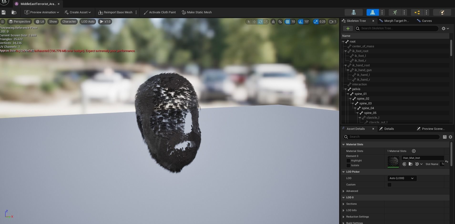 Middle East Terrorist - Arab 3D model_35