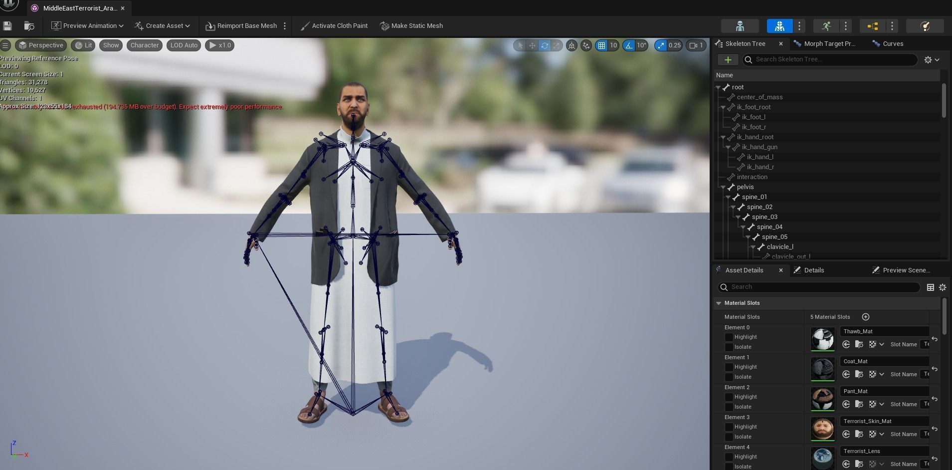 Middle East Terrorist - Arab 3D model_31