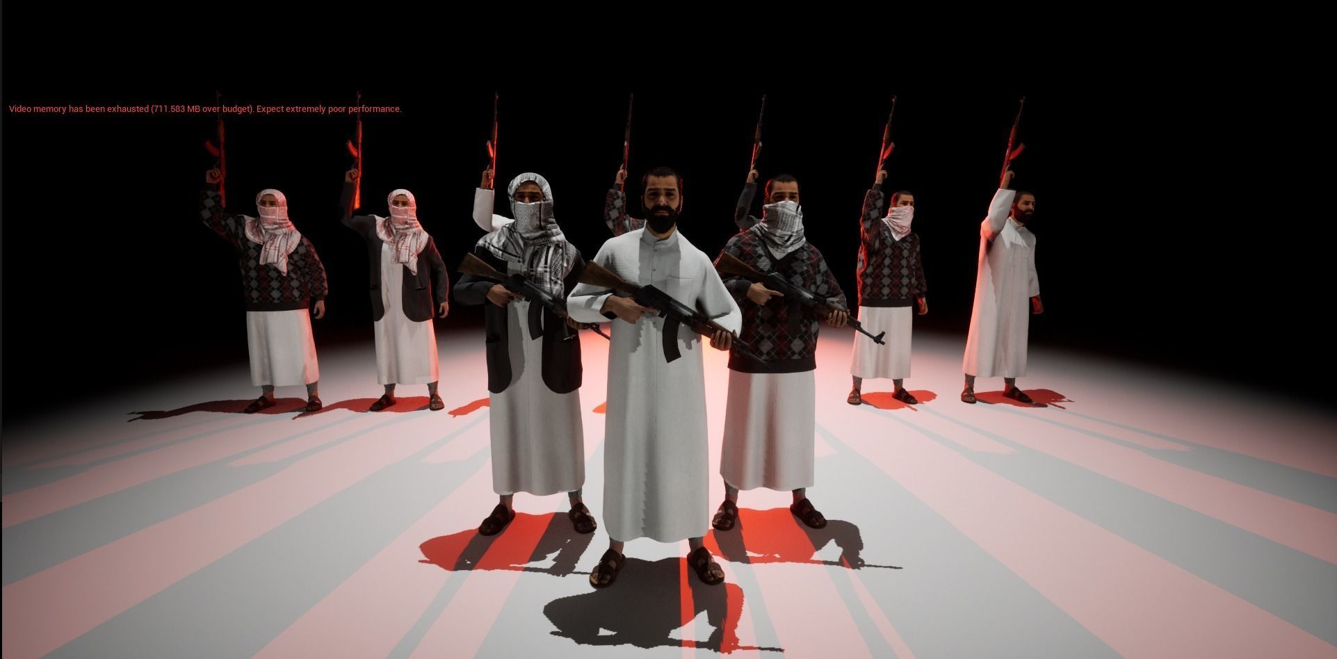 Middle East Terrorist - Arab 3D model_26