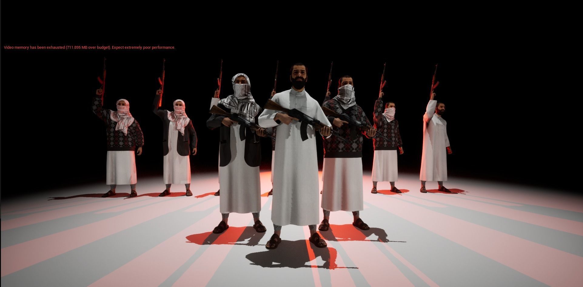 Middle East Terrorist - Arab 3D model_25