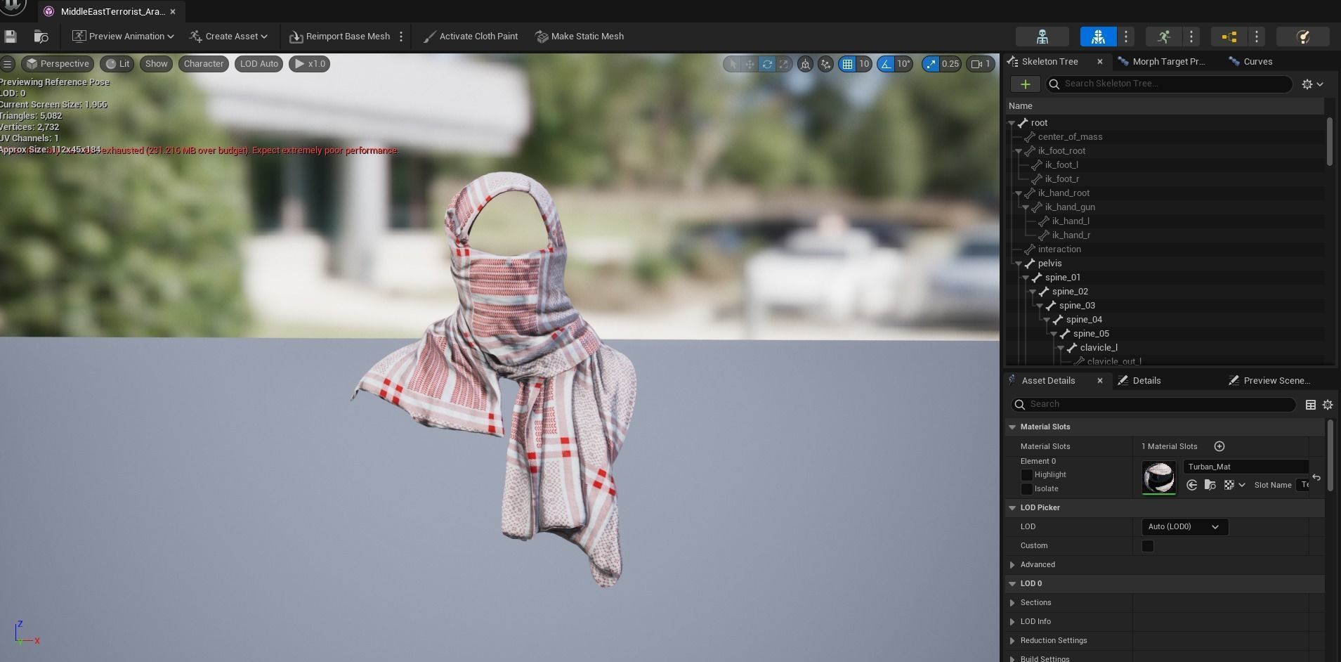Middle East Terrorist - Arab 3D model_37