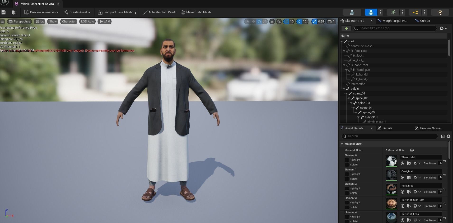 Middle East Terrorist - Arab 3D model_30