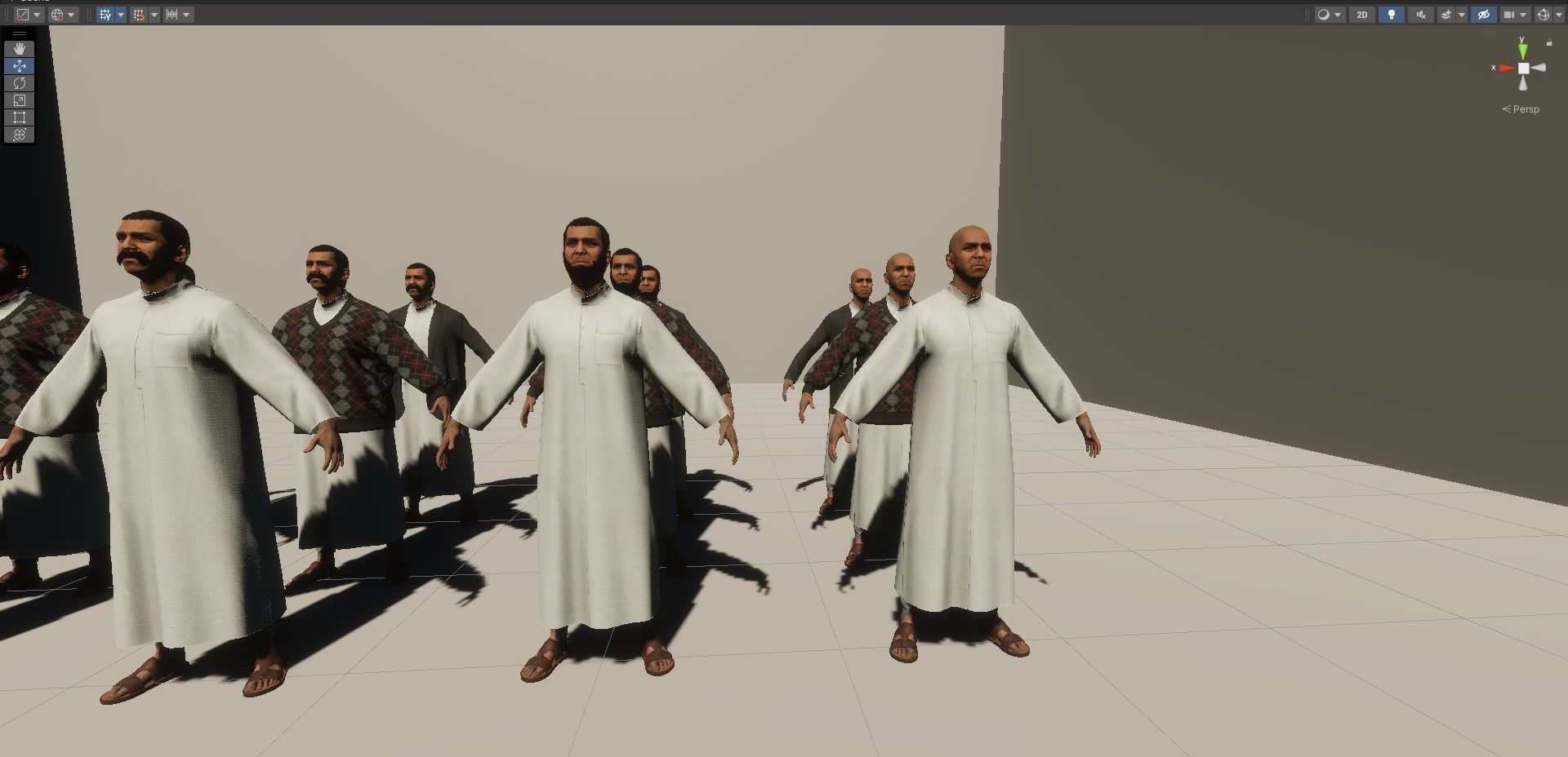 Middle East Terrorist - Arab 3D model_17