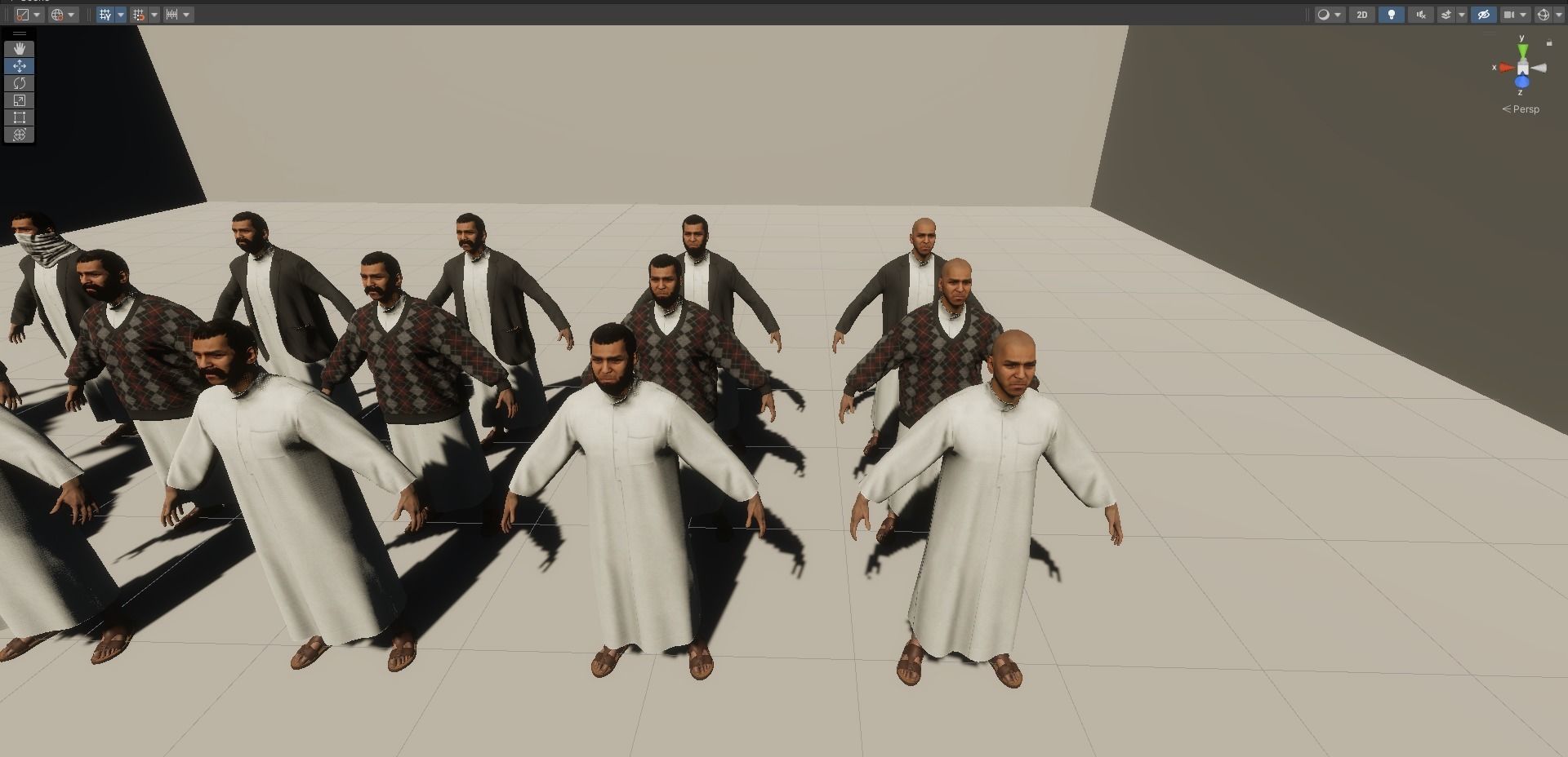 Middle East Terrorist - Arab 3D model_22