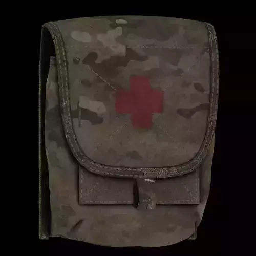 Paraclete Custom Rigger Medical GP Pouch Low-poly 3D model