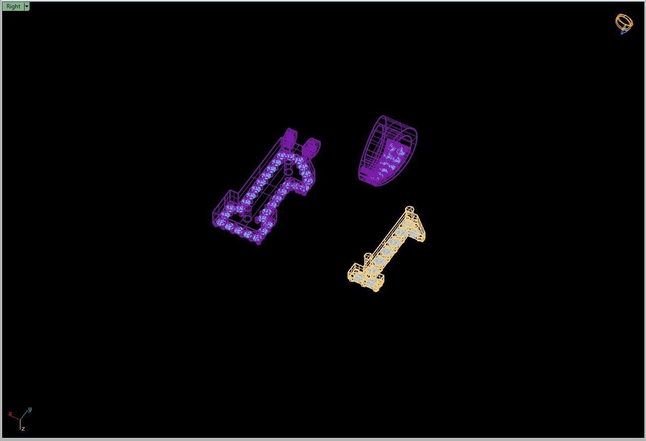 Custom Number 1 Letter Diamond Pendant 0 to 9 Initial Necklace 3D print model_14