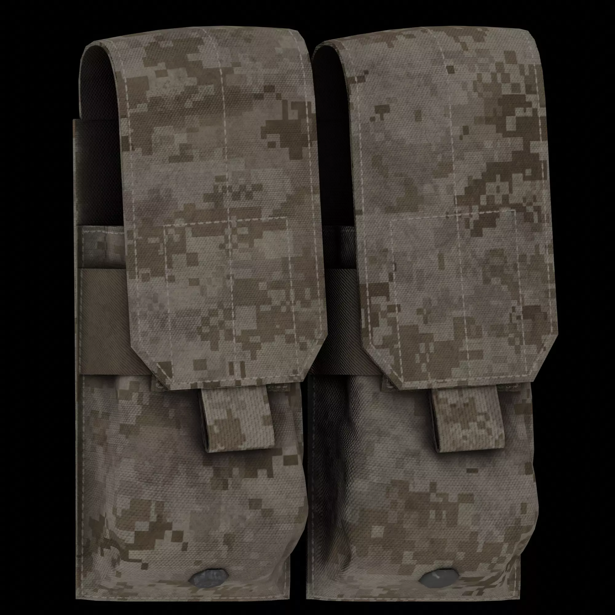 Eagle Industries SOFLCS M4 Mag Pouch Low-poly 3D model_0