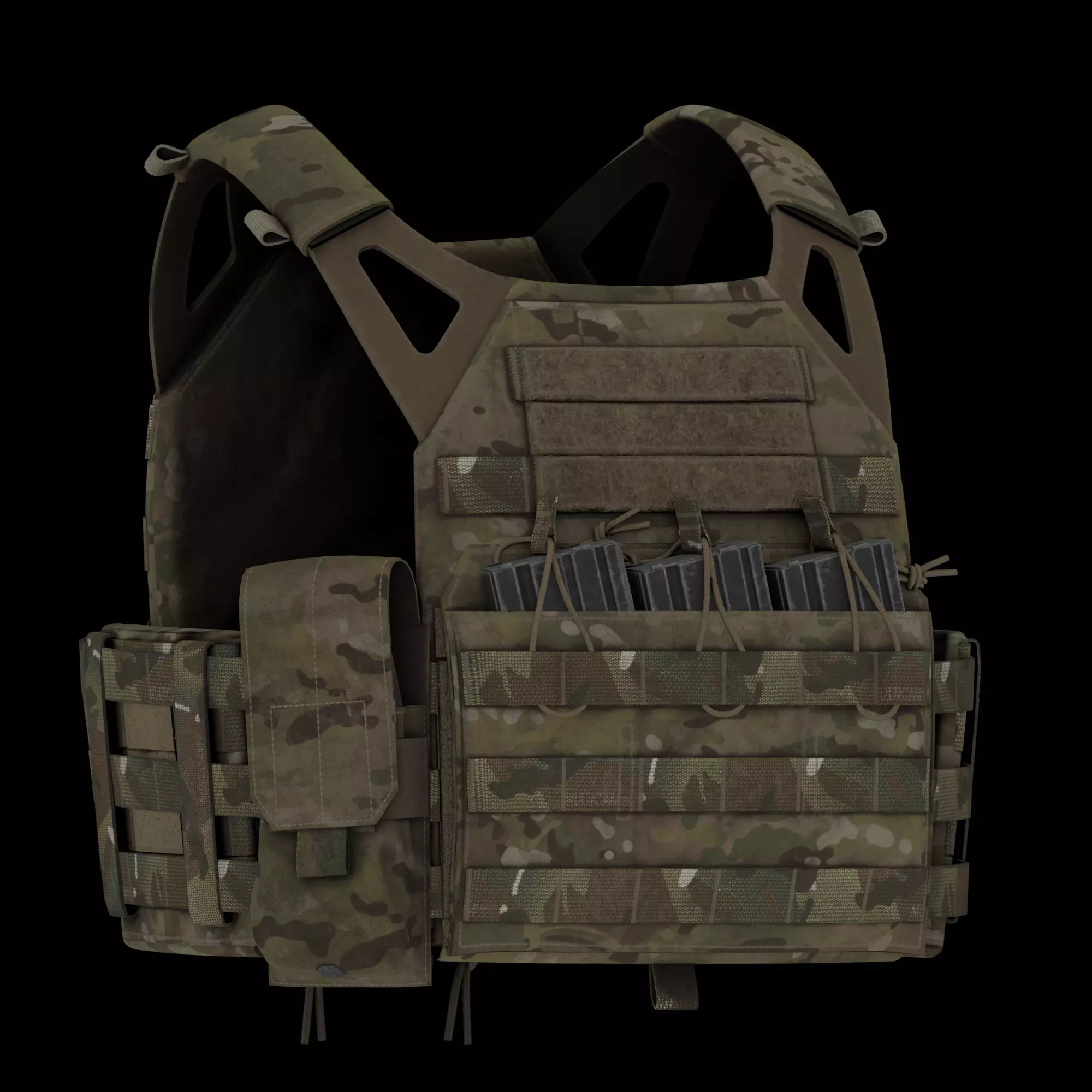 3D model Eagle Industries SOFLCS M4 Mag Pouch VR / AR / low-poly