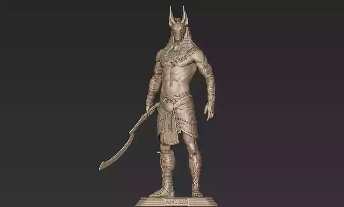 Anubis 3D Print Model 3D print model