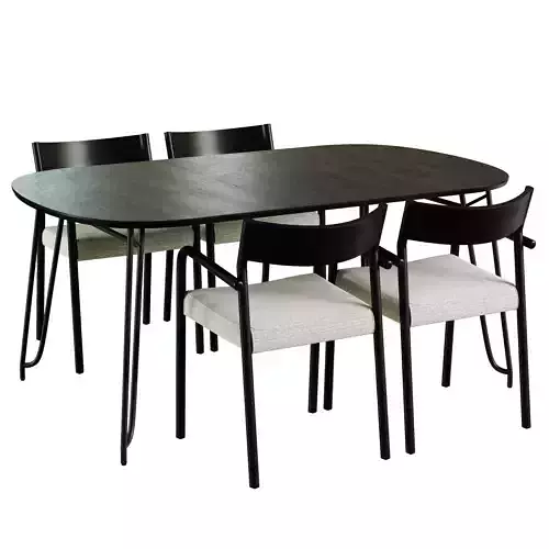 Milian table Falconera chair