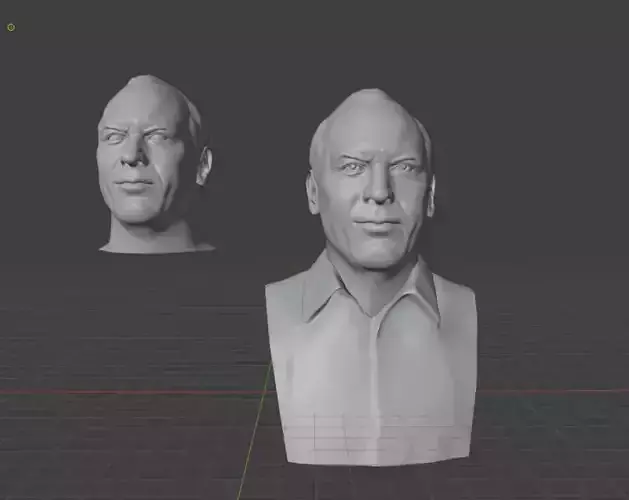 Michael Keaton 3D print model