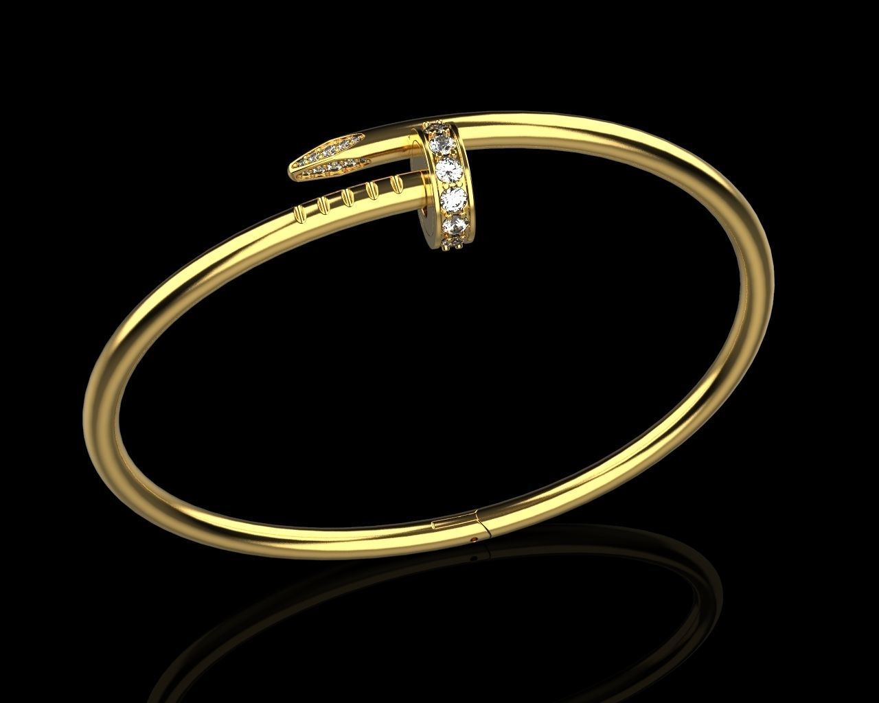 Bracelets 19 size 3D print model_14