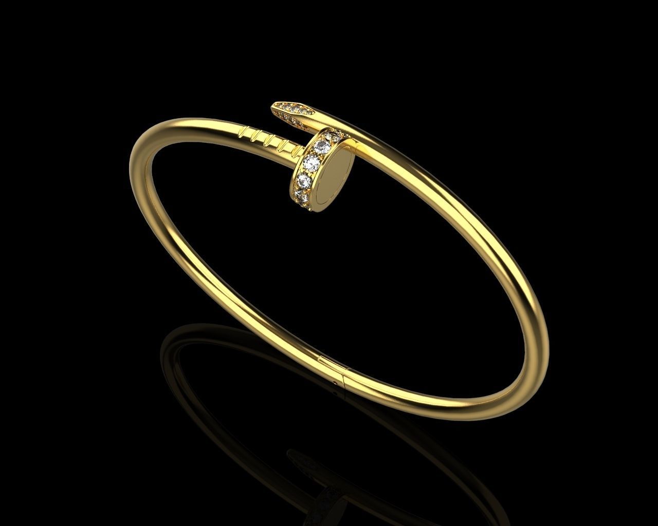 Bracelets 19 size 3D print model_12