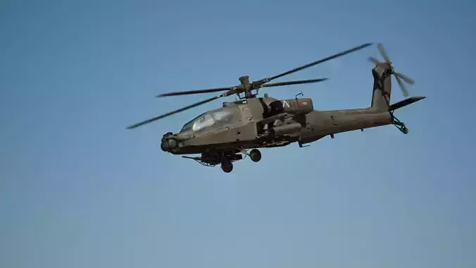 Apache AH-64D Longbow - Game Ready
