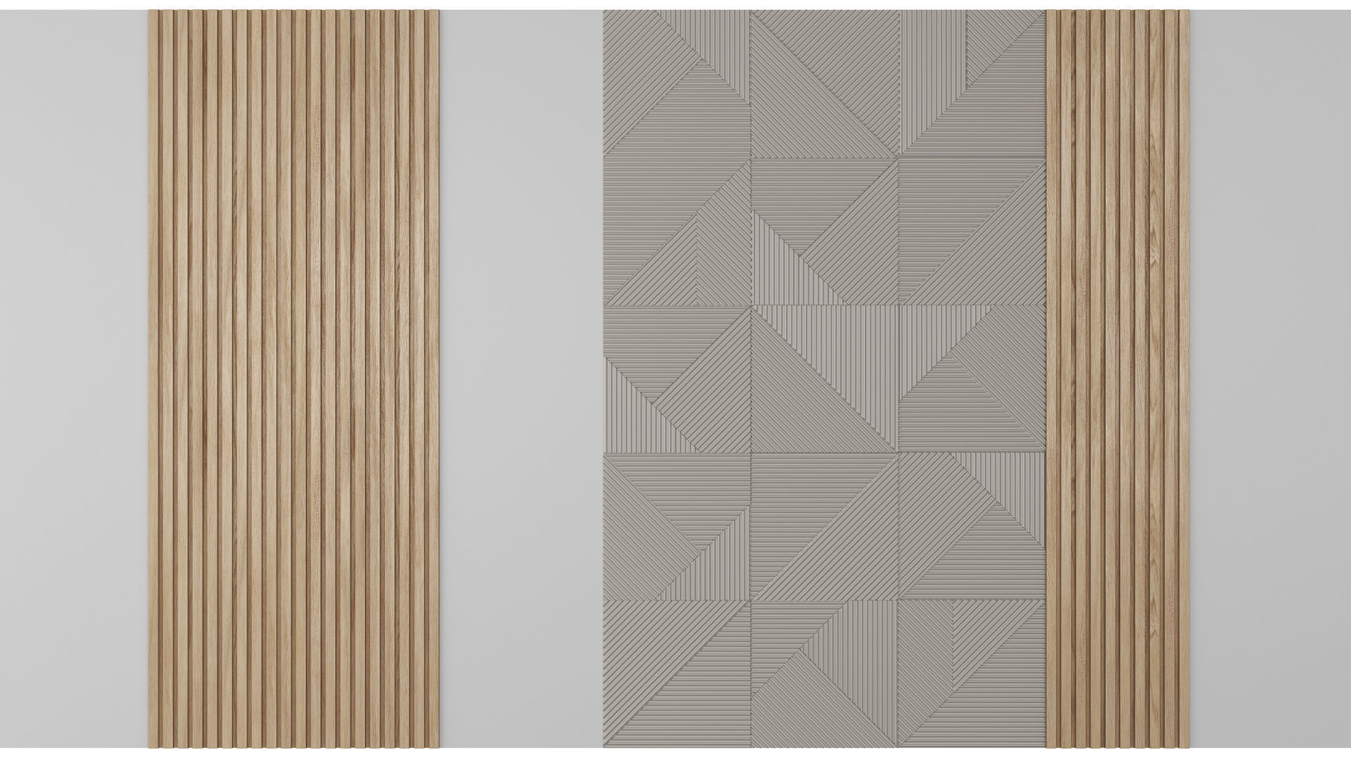 Decorative Wall Panel 03 3D model_1