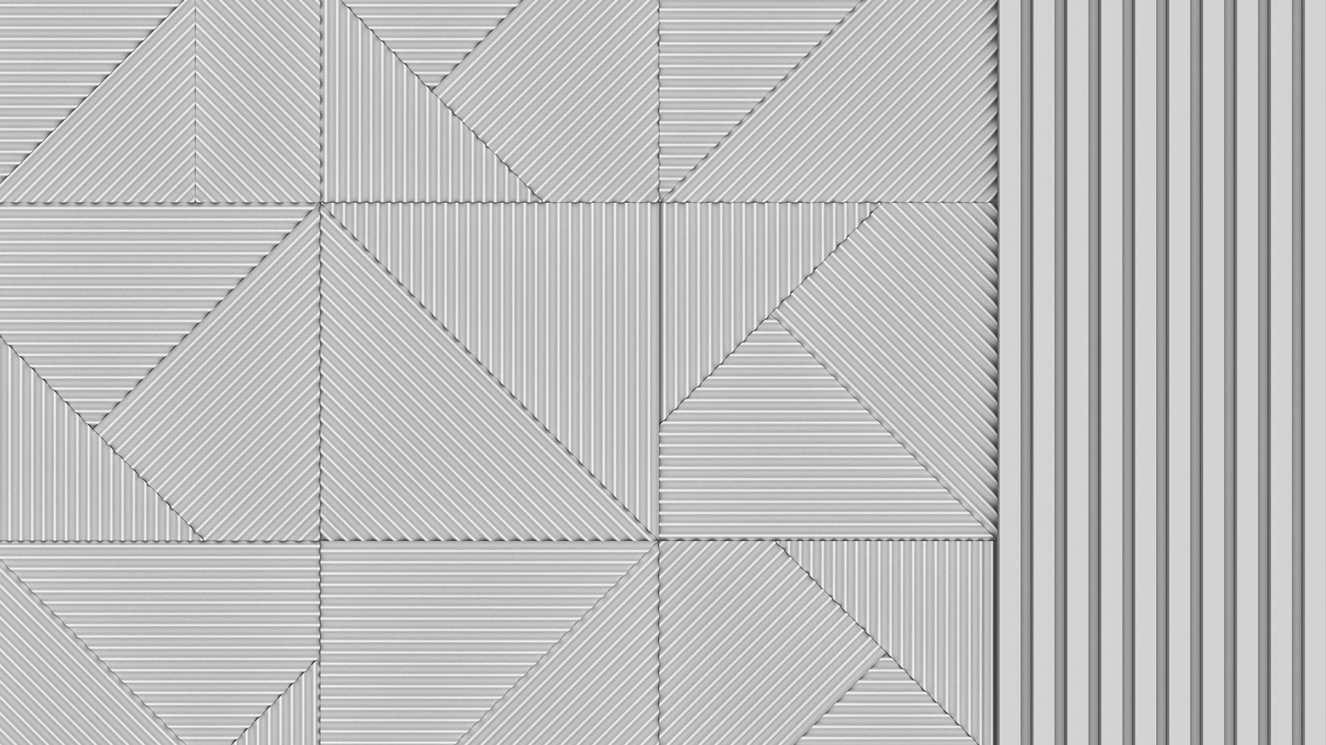 Decorative Wall Panel 03 3D model_7