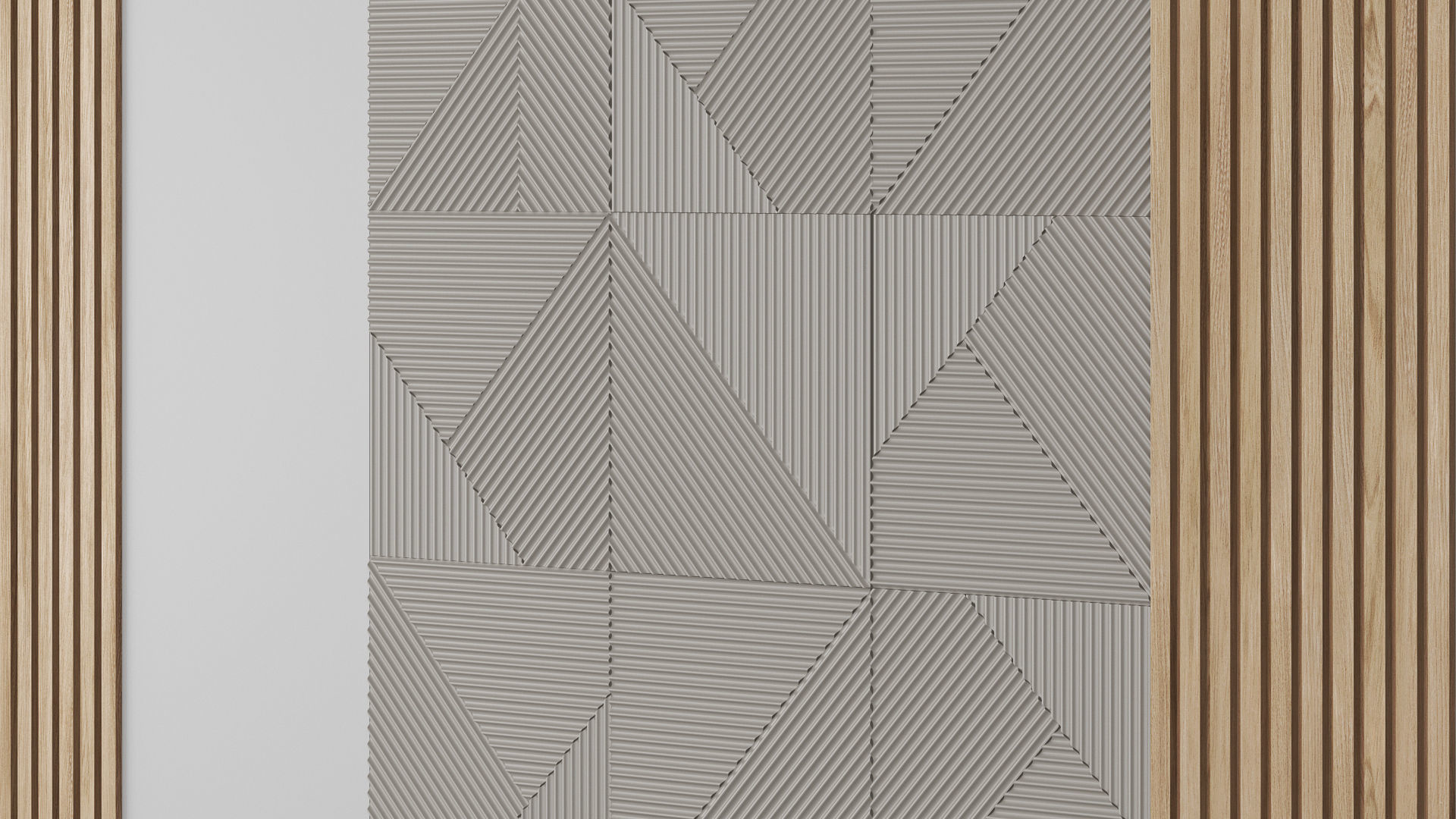 Decorative Wall Panel 03 3D model_5