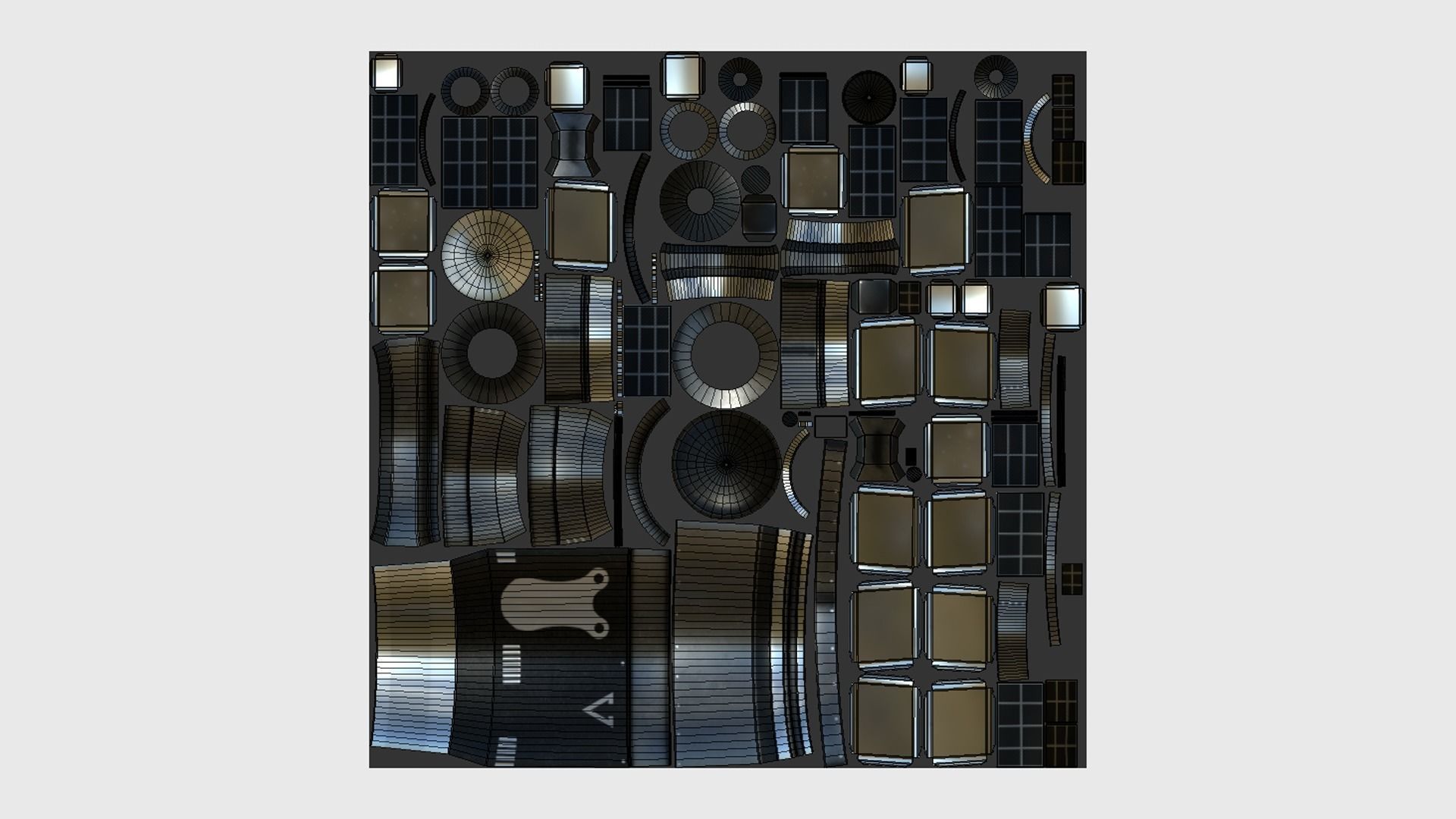 10 Satellite F Collection - SciFi Space Design _73