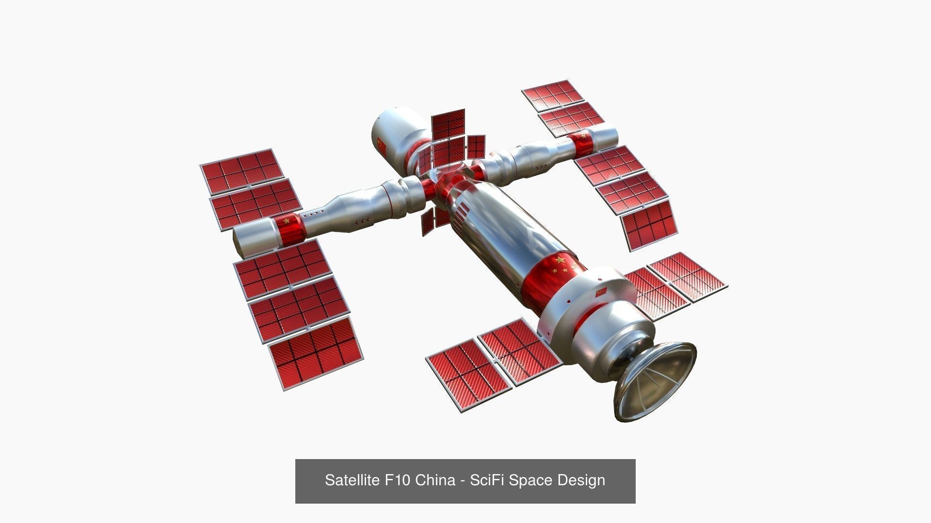 10 Satellite F Collection - SciFi Space Design _2