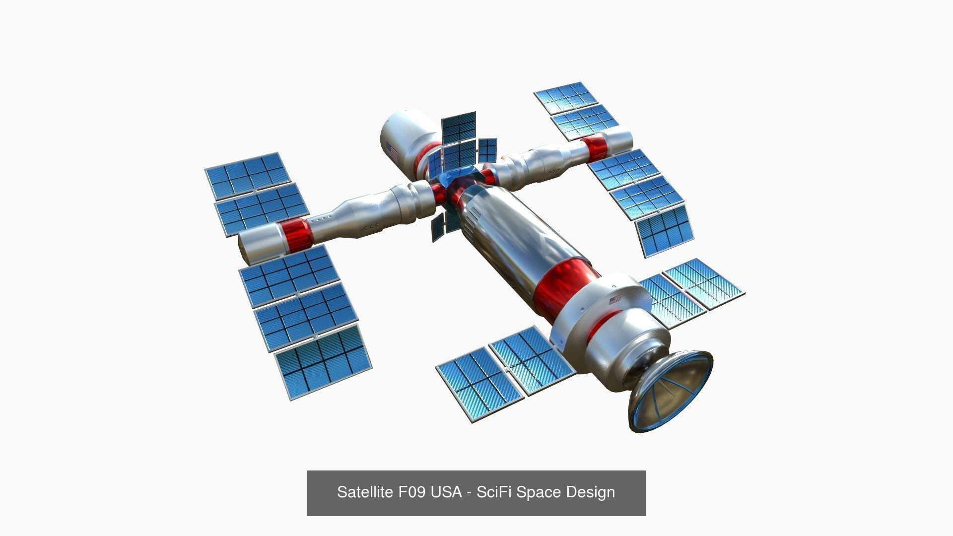 10 Satellite F Collection - SciFi Space Design _4