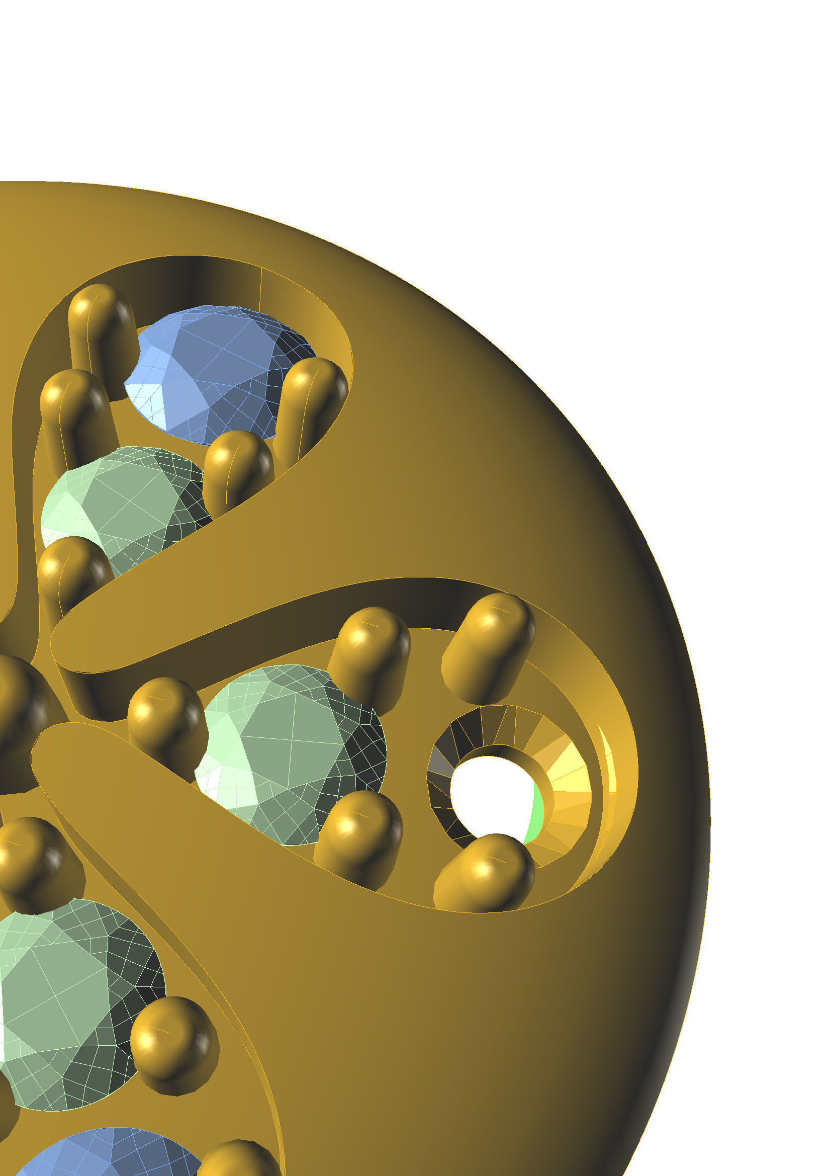 Head Builder of the diamond ring 3D print model_14