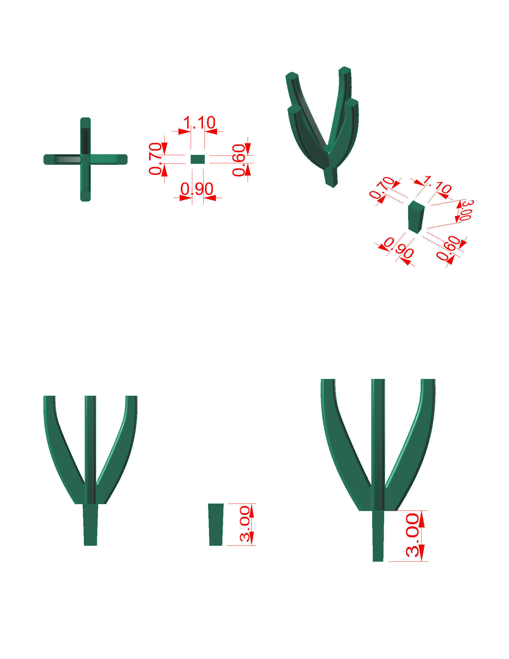 Head Builder of the diamond ring 3D print model_25