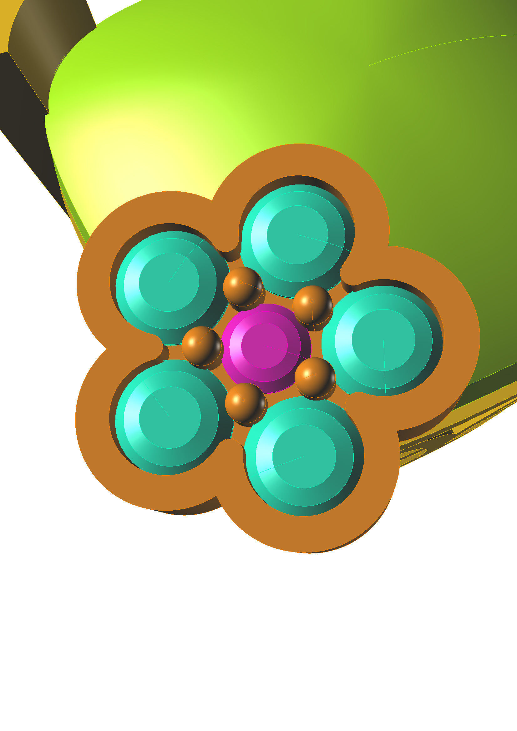 Head Builder of the diamond ring 3D print model_21