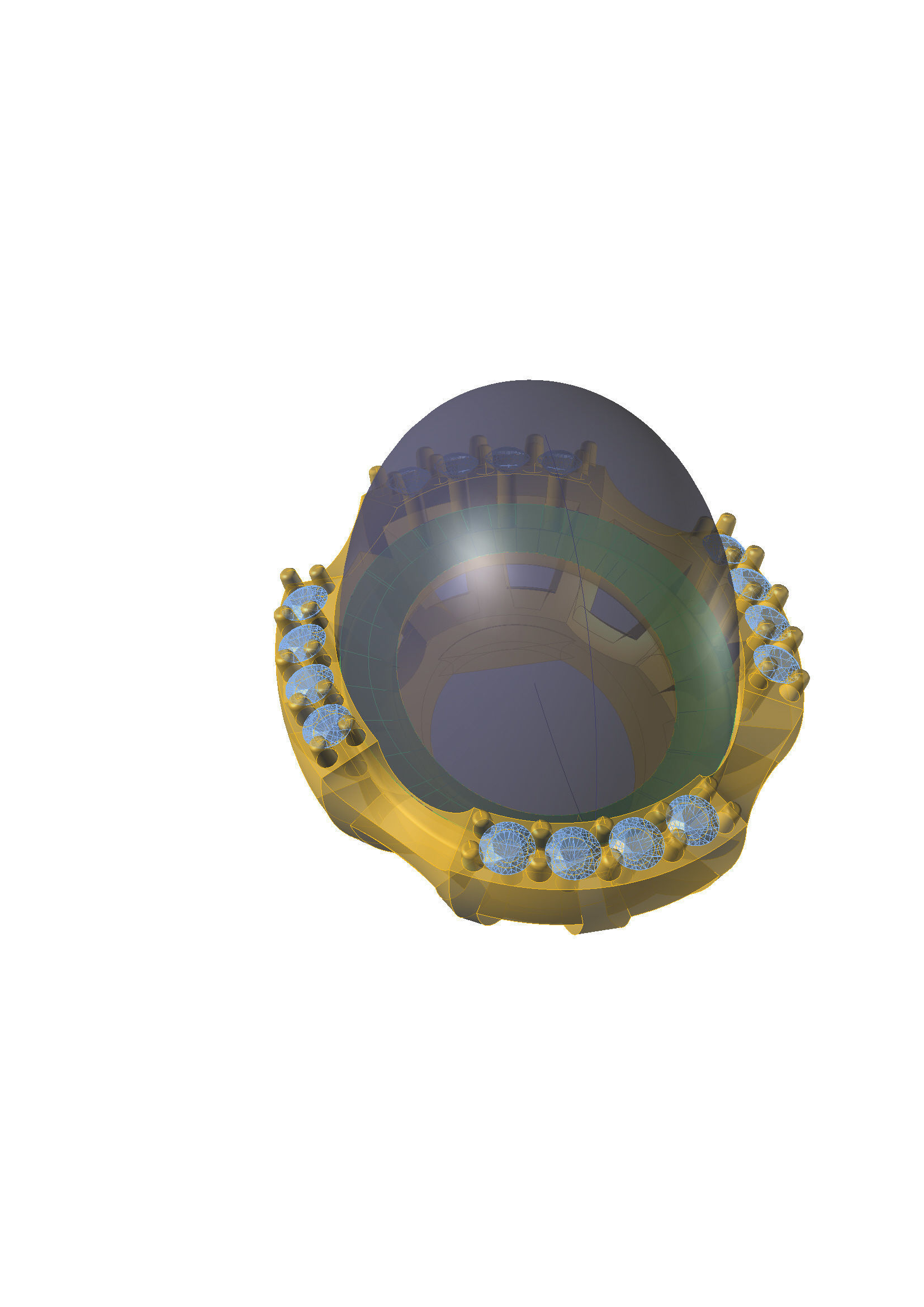 Head Builder of the diamond ring 3D print model_15