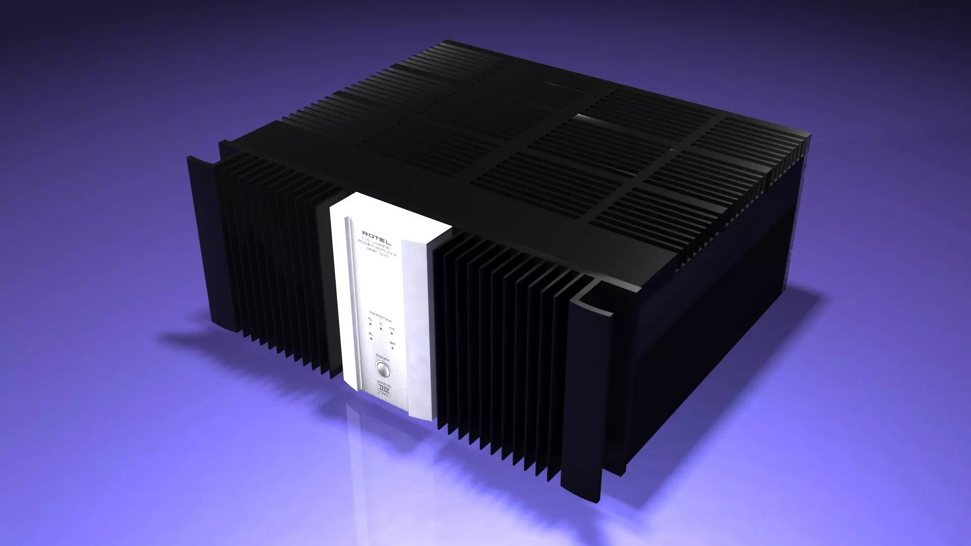 Amplifier ROTEL RMB-1075 3D model_0