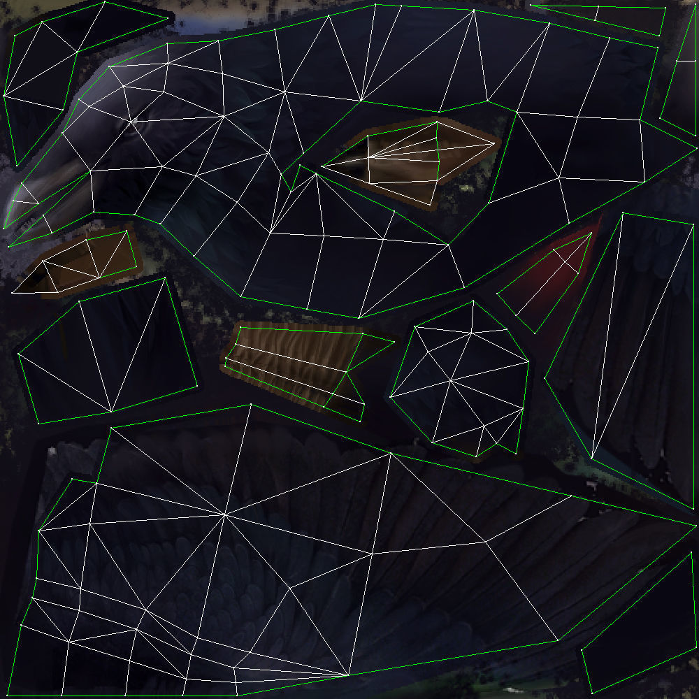 low-poly animated crow Low-poly 3D model_9