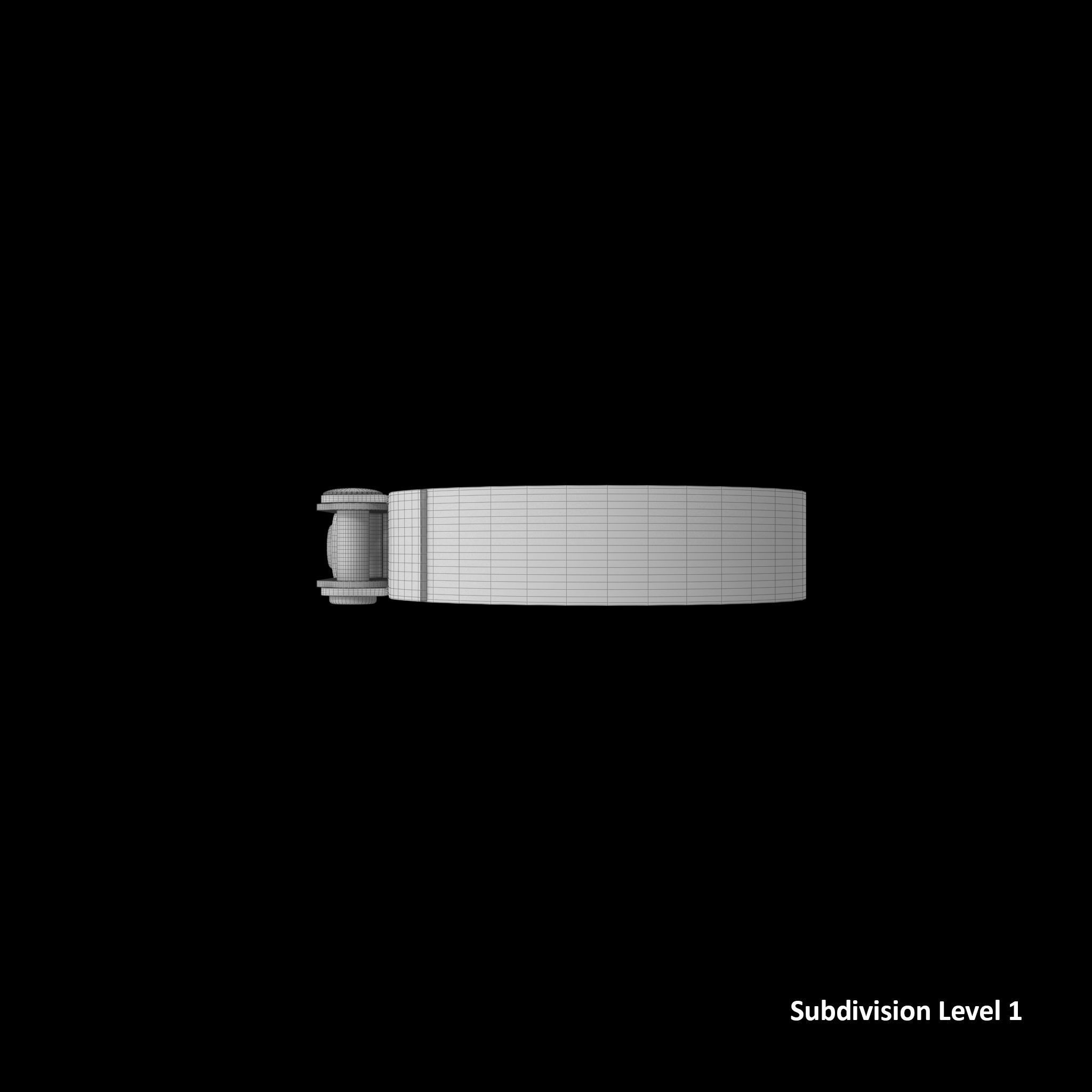 SO Oil Filter Wrench GA333C Low-poly 3D model_21