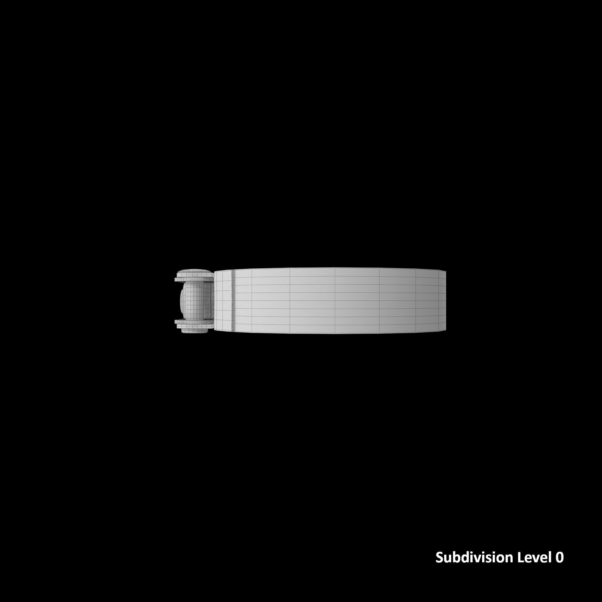 SO Oil Filter Wrench GA333C Low-poly 3D model_20