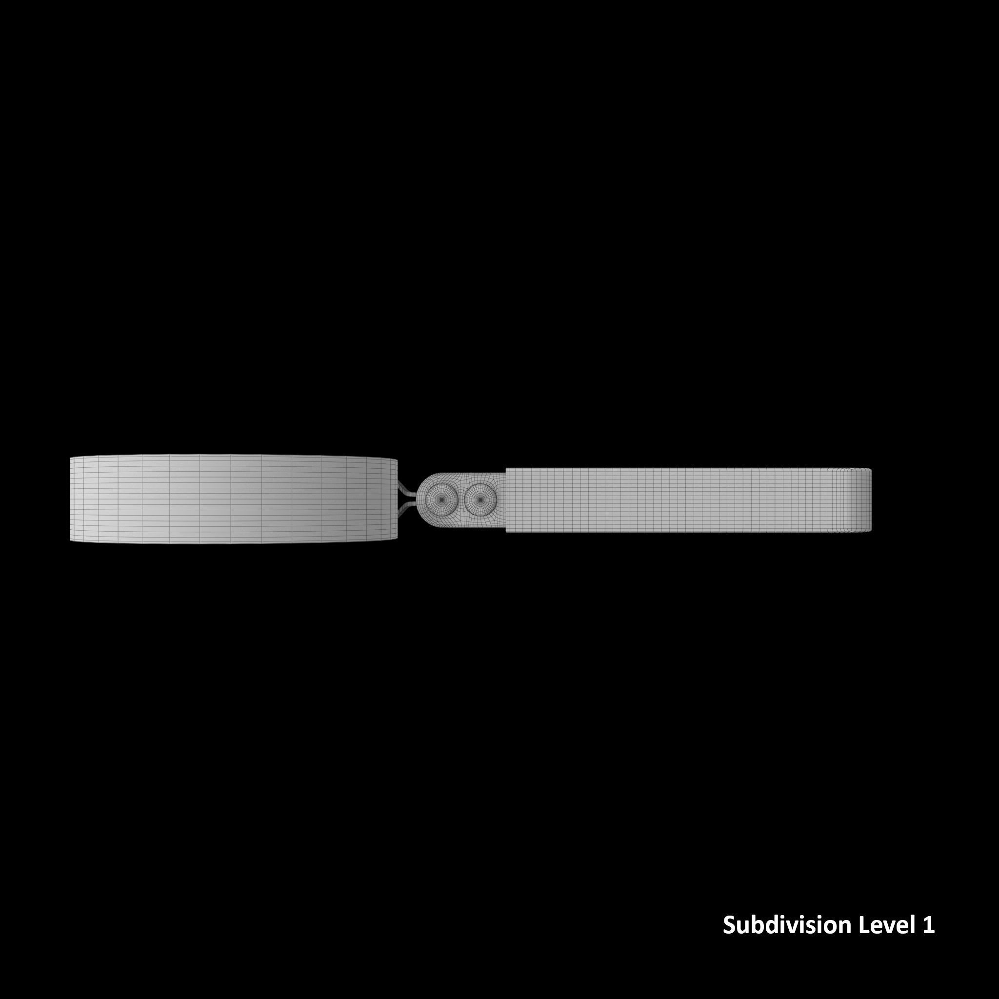 SO Oil Filter Wrench GA333C Low-poly 3D model_15