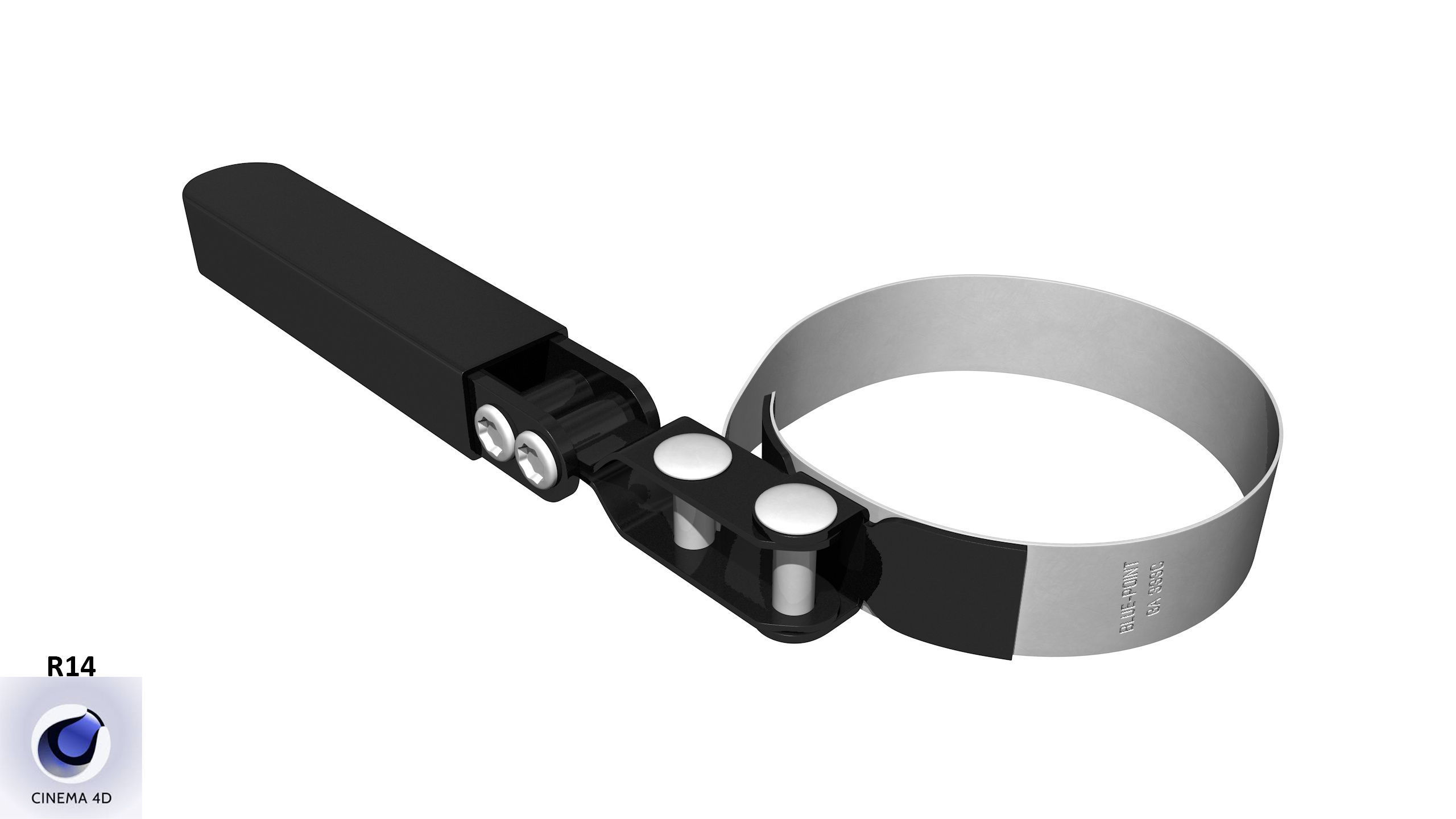 SO Oil Filter Wrench GA333C Low-poly 3D model_29